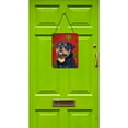 thumbnail image 2 of Rottweiler Red and Green Snowflakes Holiday Christmas Wall or Door Hanging Prints, 2 of 2