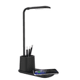 thumbnail image 4 of KUTGY U-Light LED Desk Lamp with Wireless Charger Dimmable Eye-Caring Desktop Lamp with Organizer & 3 Brightness Levels Black, 4 of 10