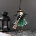 thumbnail image 5 of mtvxesu Lovely Witch Decor Suspending Witch Figurine For Halloween Halloween Decoration Vintage Hanging Kitchen Witch Doll Ornament For Indoor And Outdoor Halloween Tree, 5 of 6