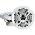 thumbnail image 3 of BAZOOKA MAC6510W 2-WAY 6.5" MARINE COAXIAL SPEAKER SYSTEM 100 WATTS RMS - WHITE, 3 of 4