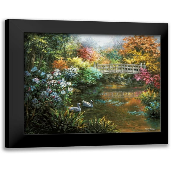 Treasury Of Splendor 14x12 Black Modern Framed Museum Art Print Titled - Boehme, Nicky