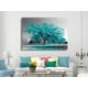 thumbnail image 2 of Cuadro Decorativo Moderno Arbol Turquesa Ideas Creativas Cuadro sublimado en tela, 2 of 2
