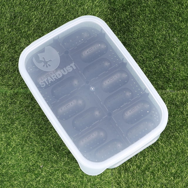 ORDDIART 1Pcs Hatching Box for Reptiles Store Use Durable Plastic 6.7x5.1x2in