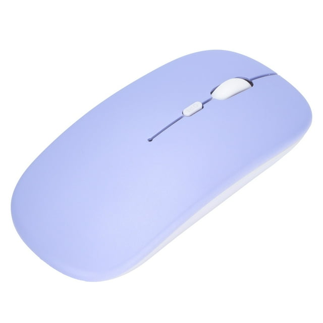 Ratón Inalámbrico, Ratón Para Computadora Portátil No Se Requiere Receptor Ni Cable Para Office Para El Hogar YLSHRF Púrpura