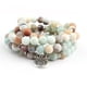 thumbnail image 3 of GOOHOCHY Collar Pulsera Collar de Cuentas Collar de Piedras Naturales Pulsera Decorativa, 3 of 8