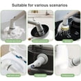 thumbnail image 3 of Electric Spin Scrubber, Cordless Shower Scrubber with 6 Brush Heads - 2H Dual Speed, Waterproof Extension Handle for Bathroom Tile Car Cleaning, 3 of 9