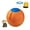 A-64Orange, variant on Large Inflatable Herding Dog Ball Toy with Fabric Handle Cover, Tear Resistant Interactive Training Ball for Medium Large Breed Indoor Outdoor Exercise Supplies