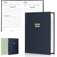 thumbnail image 1 of Serrenf Perfect Blank Recipe book - Write In Your Own Recipes,Organize Your Recipes- Waterproof Cover and 186 Blank Pages Recipe Notebook (dark blue), 1 of 8