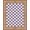 Purple White, Pattern 4, variant on ODIKA Interlocking Motif Grid Crisp Border Symmetrical Purple Checkered Plaid Playful Pet Friendly & Kids Safe Play for Playroom, Bedroom, Reading Nook