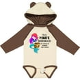 thumbnail image 3 of Inktastic I'm a Pirate Mermaid-like a regular mermaid, only cooler Boys or Girls Long Sleeve Baby Bodysuit, 3 of 5