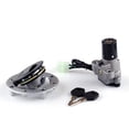 thumbnail image 3 of MotorGenic Ignition Switch Lock & Fuel Gas Cap Key Set For Suzuki GSX750 GSX600 1989-1997, 3 of 5
