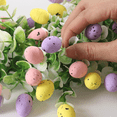 thumbnail image 5 of Eguiwyn Party Supplies Egg Wreath for Front Door Wall Window Party, Blue Pink, 5 of 8