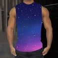 thumbnail image 2 of zfhfof Débardeurs Graphiques pour Hommes Motif Imprimé Sans Manches T-Shirts de Musculation Été Col Rond Chemise de Plage Décontractée, 2 of 5