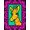 Pink, Pattern 5, variant on ODIKA 6x9 Machine Washable Non-Slip Area Rug, Woodland Giraffe Tapestry Kit Yarn Project High Traffic Rug, Pink, 645967