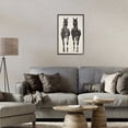 thumbnail image 3 of Stupell Industries Rustic Lodge Silhouetted Horse Couple Black Framed Giclee Art, 12 x 18, by Petals Prints Design, 3 of 8