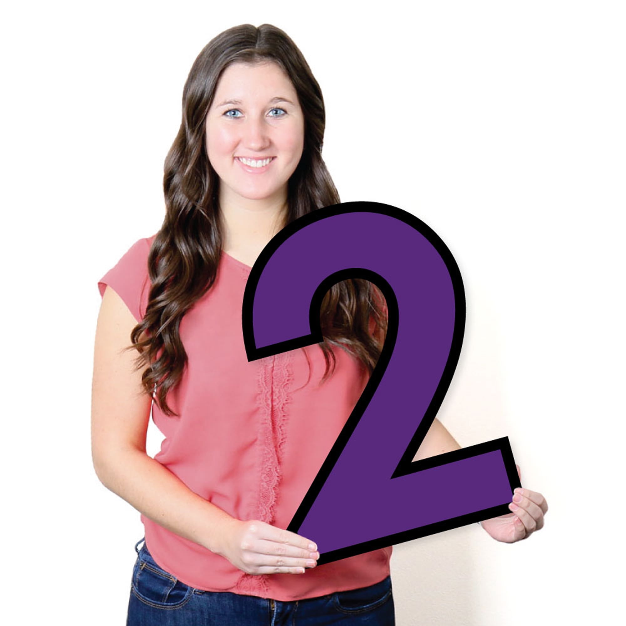 Big Dot of Happiness Purple 2026 Graduation Party Yard Signs - Outdoor Lawn Decorations - 2026