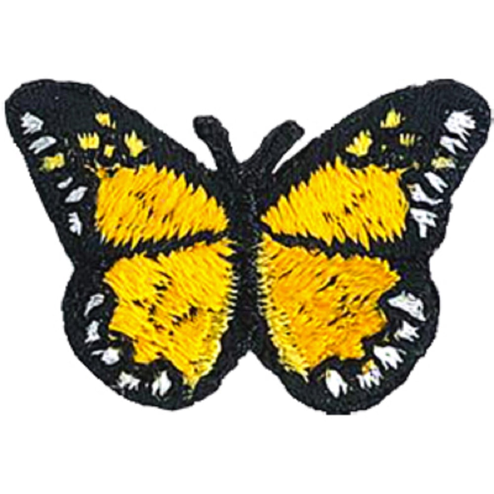Large Monarch Butterfly Iron-On Patch - Multiple Colorways