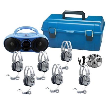 UPC: 0681181621385 | HamiltonBuhl Val-U-Pak Bluetooth/CD/FM Listening Center  6 station