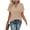 Beige, variant on Womens Blouses Summer Tops Rolled Sleeve Shirts Short Sleeve Tee Dressy Casual Summer Vacation Fashion Clothing 2026