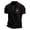 A1#-Black, variant on Boys Independence Day Polo Shirt - American Flag Print Short Sleeve Top, Patriotic Button Down Casual Tee for Kids 3-14 Years(White-110(3T-4T))