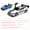White, variant on Remote 2.4GHz Remote Control Drift Car 1:24 30KM/H High Speed Drift Remote Controlled 4WD Vehicle With Front Lights Bottom Lights Tail Wing Lights Replaceable Wheels