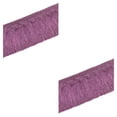 thumbnail image 1 of Advancent Borlas De Flecos Elegantes Para Costura Y Confección Y Para La Vida Diaria Cortinas Con Borlas A Los Lados Rojo Púrpura 6 Rojo purpura seis 2Conjunto, 1 of 6