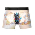 thumbnail image 2 of Watercolor Scottish Terrier Happy Birthday Celebration Balloons Gift Party All Over Print Boxer Briefs Underwear for Men Dad Scottie Dog Lover Gifts - 00028, 2 of 6