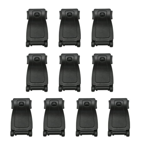 Toudaret 10Pcs Buckle Straps Set Adapter Kit for Tactical Chest Rig Tactical Combat Vest Airsoft Gear Used for Outdoor Sports Equipment