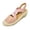 Pink, variant on Clearance VerPetridure Women's Sandals Summer Casual Cross Elastic Belt Wedges Heel Sandals Footwear Beach Shoes