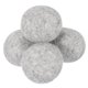 thumbnail image 1 of Uxcell 4 Paquetes de Pelotas de Secadora, Pelotas de Secadora de Lana de 2.4 Pulgadas para Ropa de Secadora, Gris Claro, 1 of 5