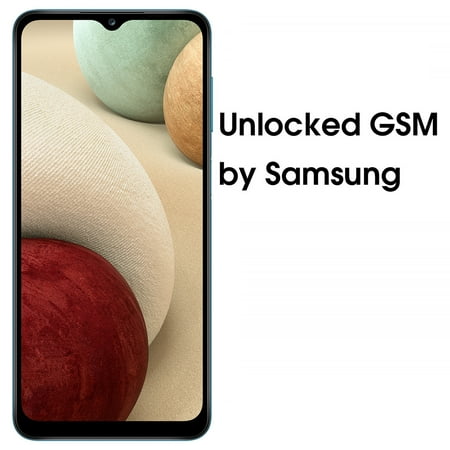 Samsung Galaxy A12 A125F 64GB DUOS Unlocked GSM Android Smartphone (International Variant/US Compatible LTE) - Blue