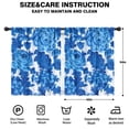 thumbnail image 2 of Blackout Kids Curtains,Pioneer Flower Floral Print Pattern Childrens Insulated Curtains Set Of 2,Bedroom Essentials,Toddler Room Decor 42"x54", 2 of 5