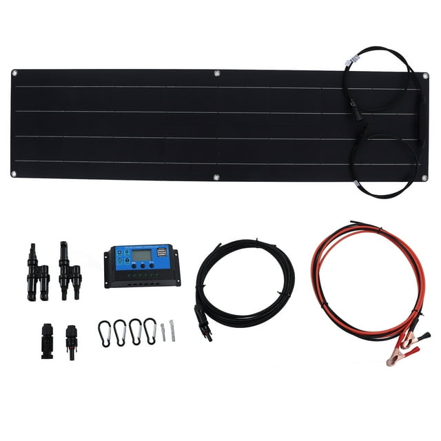 Flexible Solar Panel 50W IP68 Waterproof Power Supply Battery Charger 50W for Outdoor