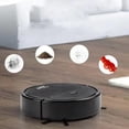 thumbnail image 3 of 3 in 1 Automatic Vacuum Cleaner, Quiet, Rechargeable, Smart, Sweeping Robot for Hair, Dust, Stains, Black, 3 of 4