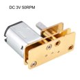 thumbnail image 2 of Motor de Reducción de Velocidad de 3V DC 50RPM para Caja de Engranajes para Juguete DIY de Coche RC, 2 of 5