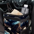 thumbnail image 6 of Bird Foldable Car Garbage Can with Lid, Leak-proof, and Hanging Storage Bag - Car Trash Can and Bin, 6 of 6