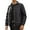 Black, variant on Daznico Jackets for Men,Casual Leather Jacket Lightweight Motorcycle Outerwear Coat with Zipper Pockets for Daily Streetwear,Mens Winter Coats,Size:3XL