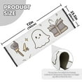 thumbnail image 5 of Yayeee Runner Rug for Bedroom 2'x6' Machine Washable Hallway Non Slip Mat, Magical Halloween Ghost, 5 of 8