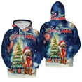 thumbnail image 3 of Merry Christmas and Happy New Year Santa Rhodesian Ridgeback Holiday Xmas Winter All Over Print 3D Hoodie Unisex Merch Hoodies Ridgebacks Dog Lover Gifts - 00024, 3 of 6