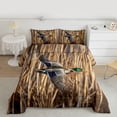 thumbnail image 2 of Castle Fairy Boys Girls Mallard Duck Twin Comforter Sets,River House Bedding Set, 2 of 8
