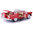 thumbnail image 3 of 1956 Ford Thunderbird Convertible - Red 1:24 Scale Diecast Replica Model, 3 of 3