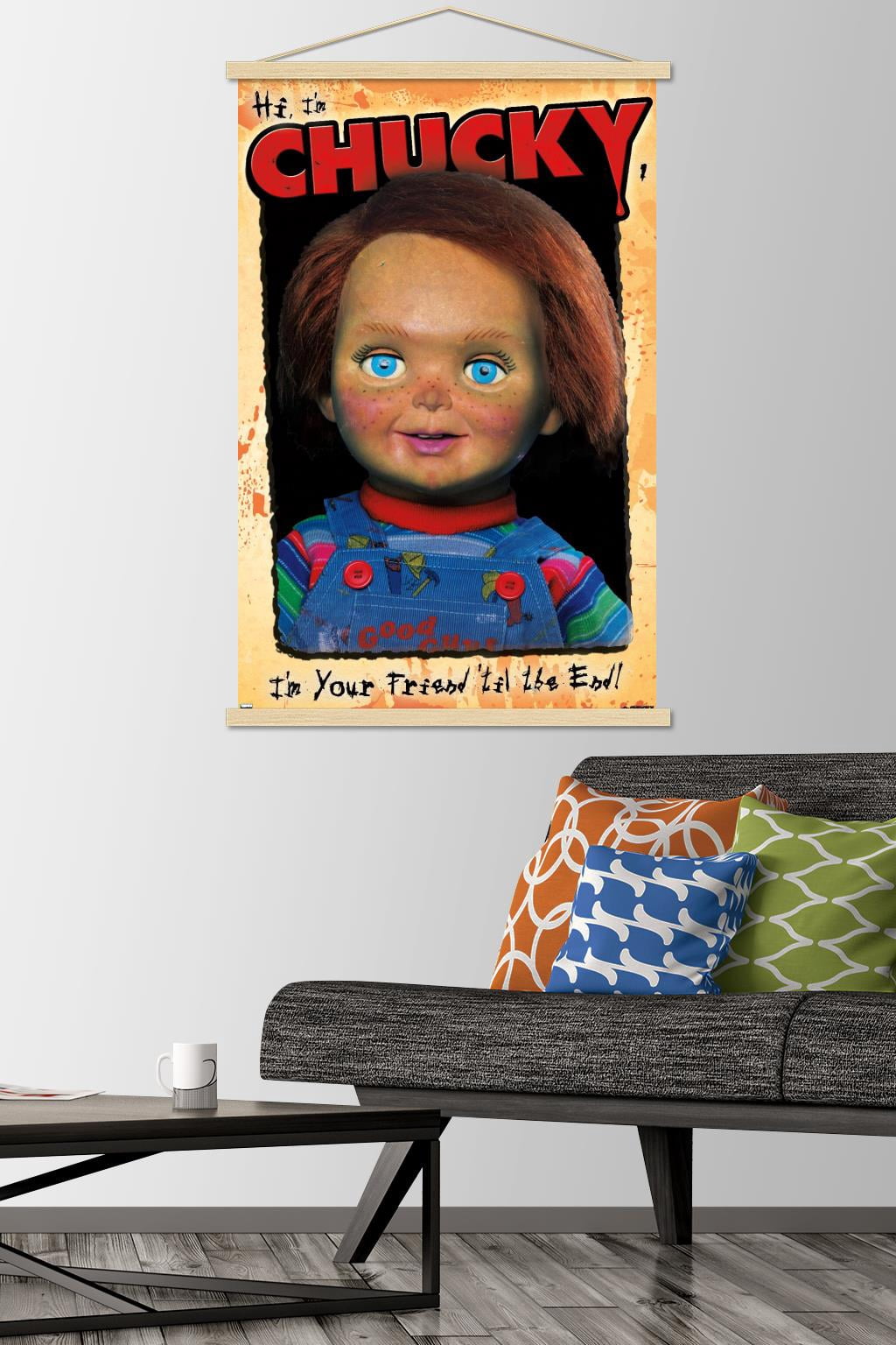 Child's Play 2 - Portrait Wall Poster with Magnetic Frame, 22.375" x 34"