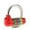 Red, variant on 4 Letter Combination Lock Password Padlock for Toolbox Red