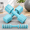 Blue, variant on Adjustable Dumbbell Set of 2, 6 Lbs Total, Black, Fast-Adjust Hand Weights for Home Gym