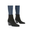thumbnail image 5 of Sam and Libby Women's Western Features, Low Stacked Heel Boots, Black, Size 8, 5 of 6