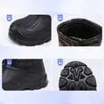 thumbnail image 6 of vauyc Winter Boots Snow Boots for Men Winter Snow Boots Insulated Mid Calf Traction Outdoor Hiking Boots for Cold Weather Comfort, 6 of 6