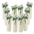 thumbnail image 5 of 10PCs Wedding Centerpieces Cardboard Vases, H: 39.3”xDia: 11.8” Foldable Cardboard Centerpiece Display Tall Flower Vase Flowers Stand Elegant Bulk Weddings Decoration Table Cylinder Centerpiece Stands, 5 of 26