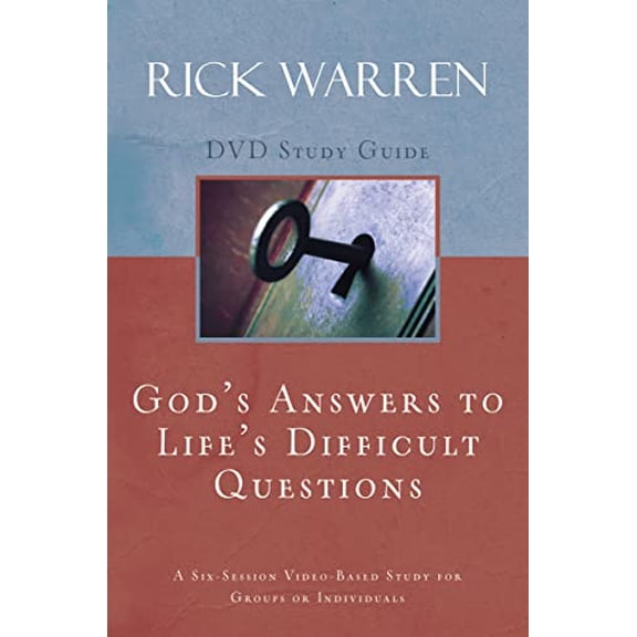 Pre-Owned God's Answers to Life's Difficult Questions Bible Study Guide (Paperback) 0310326923 9780310326922