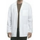 thumbnail image 1 of Bata Blanca de Laboratorio Larga para Adulto 100% Algodón, Uniforme Médico con 3 Bolsas, Cuello Solapa y Aberturas Laterales, Cómoda y Resistente, Ideal para Hospital, Escuela o Industria Talla 40, 1 of 9