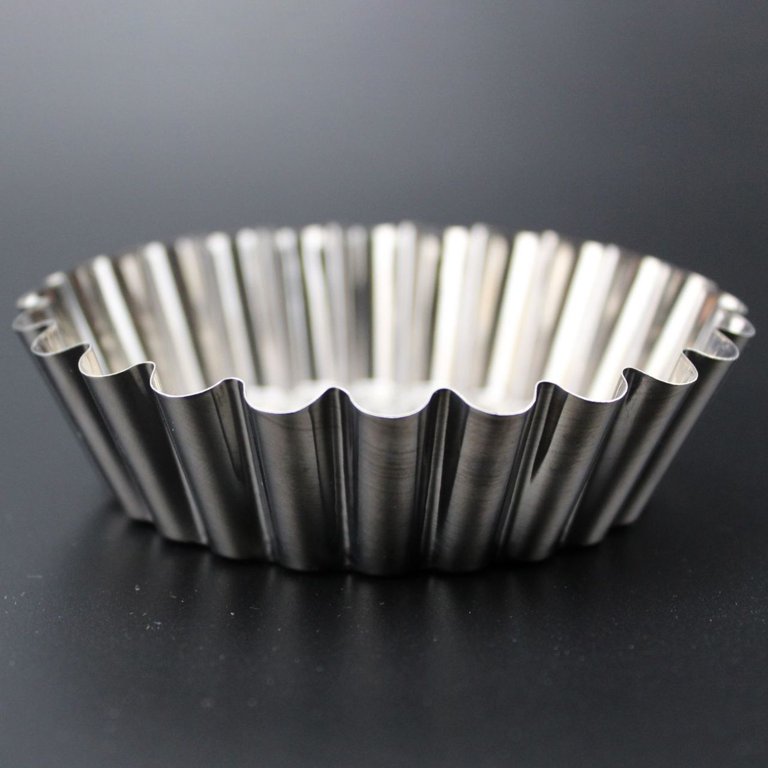 Stainless Steel Dish Pan Wrapper Molds  Stainless Steel Baking Cupcake Tins  - Cups - Aliexpress